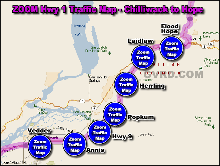 Hwy 1 at Flood Hope Rd Traffic Zoom Map